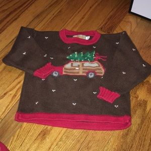 Brown Christmas sweater